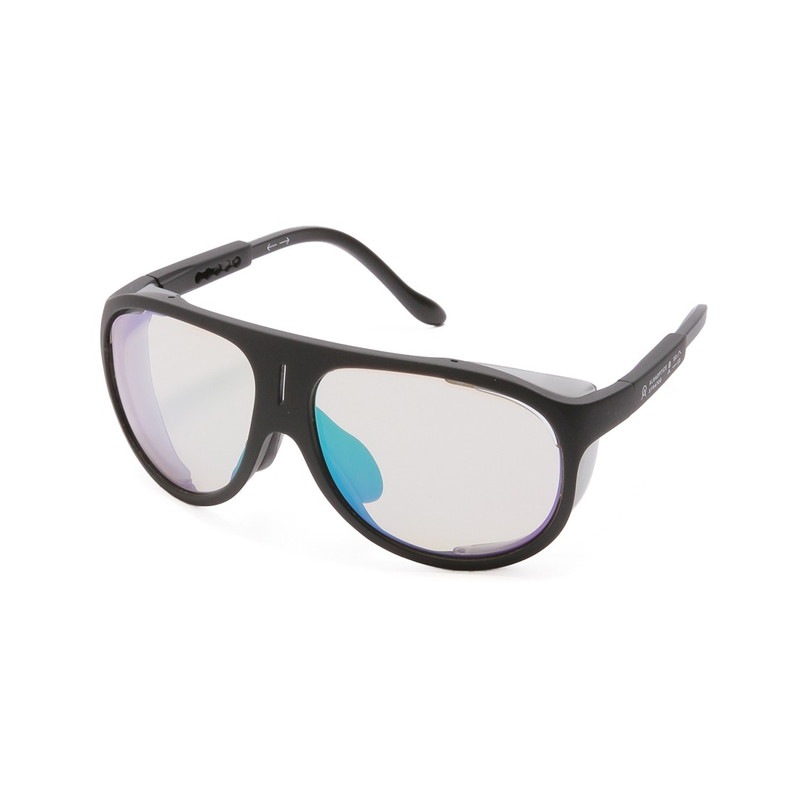 ALBA OPTICS アルバ オプティクス ソロ 調光グリーンミラーレンズ サングラス 【SOLO VZUM F-LENS BTL 2.0】 ブラックフレーム（BLK*BTL2.0)