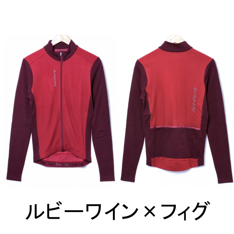 Isadore イザドア Patchwork Thermal Long Sleeve Jersey ロングスリーブジャージ