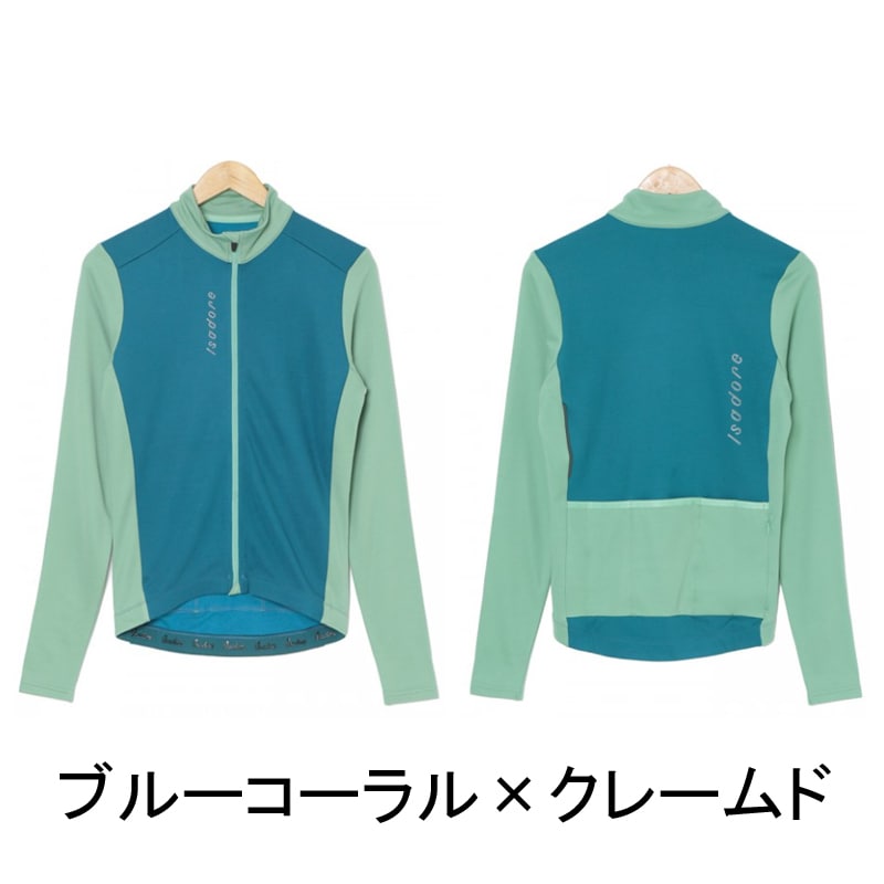 Isadore イザドア Patchwork Thermal Long Sleeve Jersey ロングスリーブジャージ