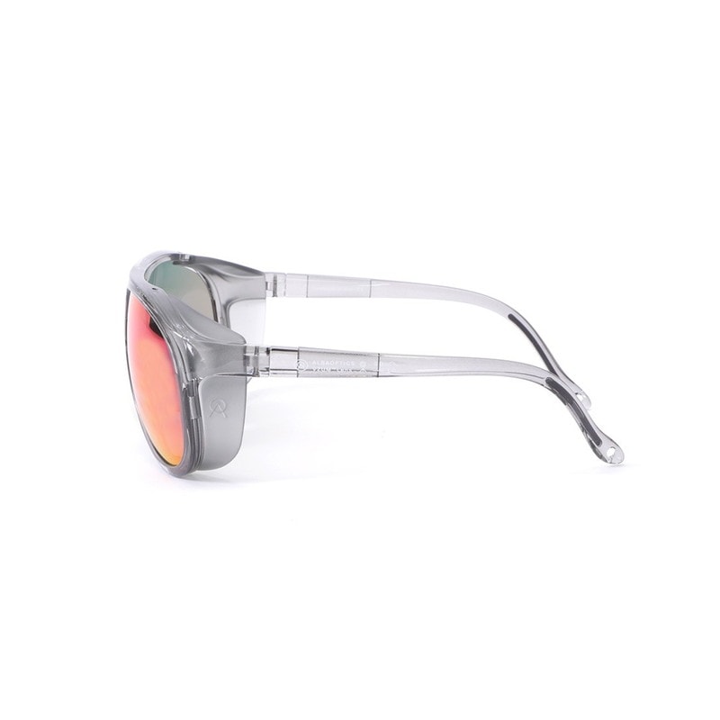 ALBA OPTICS アルバ オプティクス ソロ パープルミラーレンズ サングラス 【SOLO VZUM ML PLASMA】 グロッシーブラックフレーム（BLK GLOSSY*PLASMA）