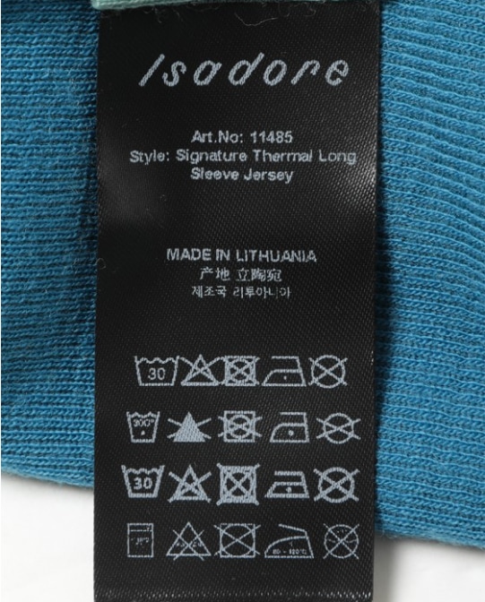 Isadore イザドア Patchwork Thermal Long Sleeve Jersey ロングスリーブジャージ