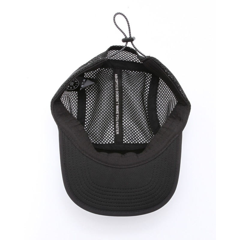ALBA OPTICS アルバ オプティクス メッシュジェットキャップ【TRAIL PACKABLE HAT】 BLK/BLK